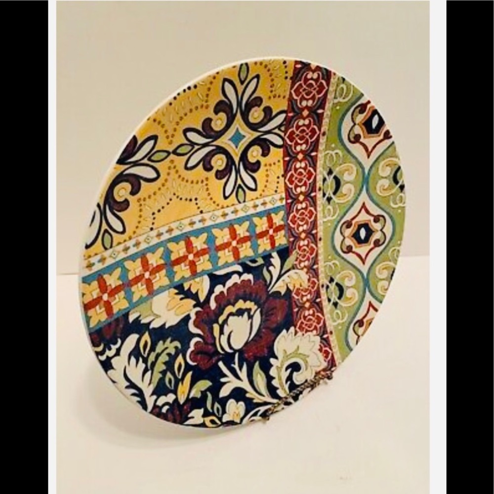 Today! Pier 1 Imports Tapestry Iron stone Ware Set